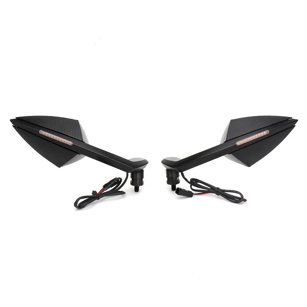 ドゥカティ ストリートファイター V4 バイク用バックミラーLED ドゥカティ ストリートファイター V2 V4 V4S オートバイ バイク バック