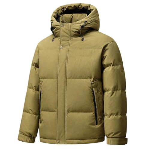 Doudoune à capuche chaude pour homme contre le froid extrême