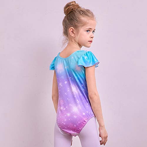 Play Tailor Girls Leotard One Piece Unicorn Gymnastic Unitard Bodysuit 2-6Y