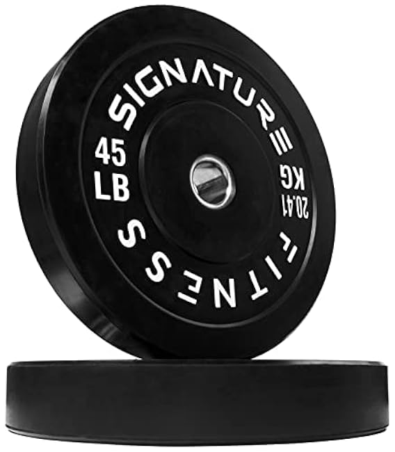 Olympic Bumper Plates Set, 2 Weight Plates for Strength Training & Weightlifting, Paris or Set or Set with Barbell, Multiple Options