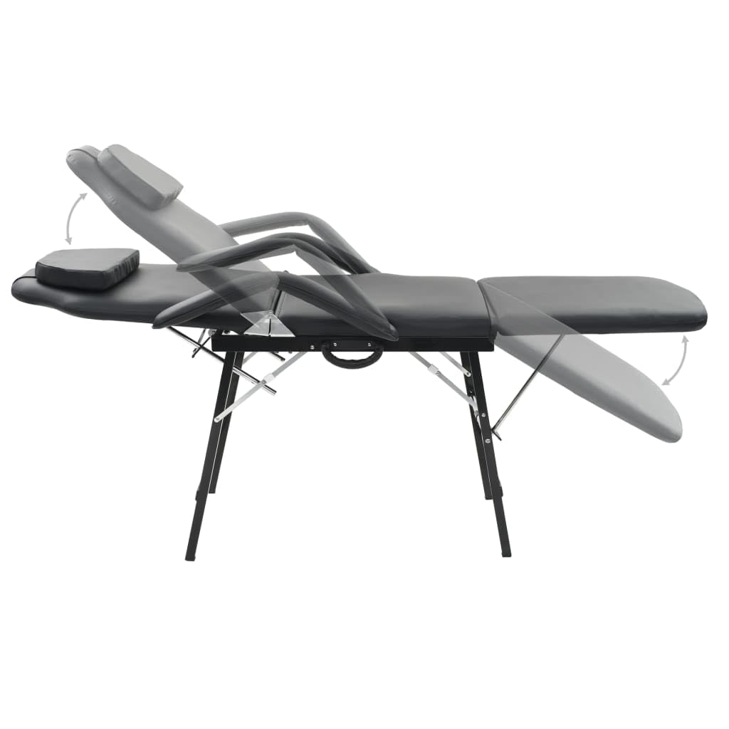 Générique Fauteuil de Massage pour Traitement Facial Simili-Cuir Noir,Santé & beauté,Hygiène personnelle,Massage & Relaxation,Fauteuils de Massage,Noir,24.25 KG,110160