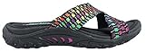 Skechers Women's Reggae Rootsy Vibe Flip Flop,Multi,9 M US