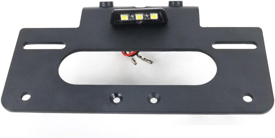 バイクナンバープレートホルダー オートバイリアテール フェンダーエリミネーターナンバープレートホルダーブラケット XSR900 20