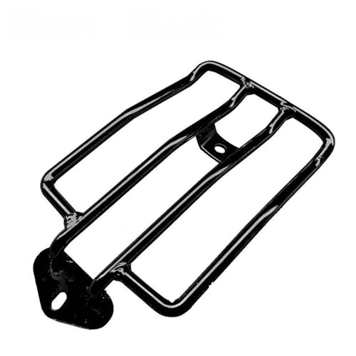 Support de porte-bagages fini noir mat pour selle solo Sportster 04-19
