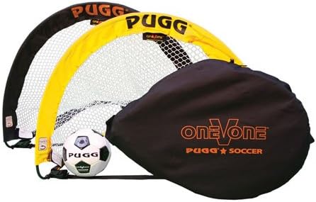 PUGG 1277180 2.5 ft. Portable Training Soccer Goals, Pack of 2