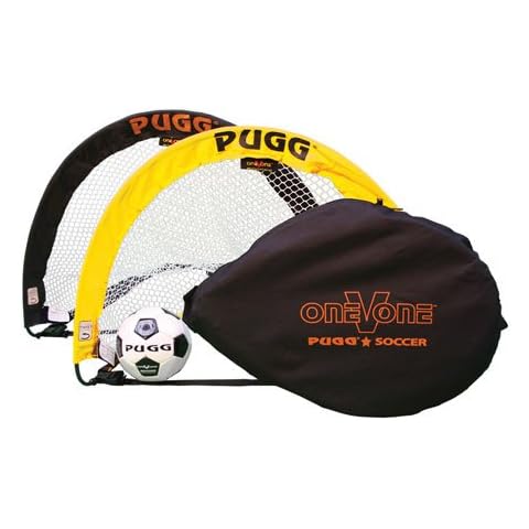 PUGG 1277180 2.5 ft. Portable Training Soccer Goals, Pack of 2 Cover