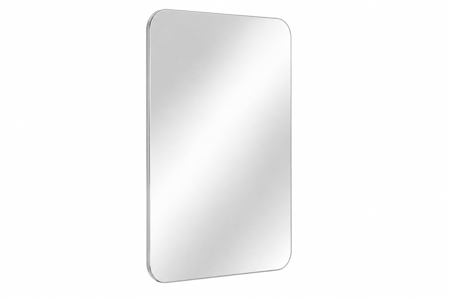 Self Adhesive Flexible PET Sticker Mirror Shatterproof 29x39 cm | Not Glass, Lightweight, HD Clear Reflection, Easy Peel & Stick, Wall, Door, Wardrobe Use-image-11