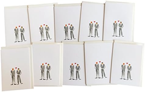 Gay Wedding Cards Men Getting Married Greeting Cards from GayaCards, Multipack, For a Very Special Day, Get these Beautiful Cards Now!