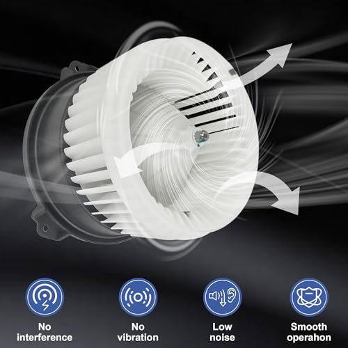 Image of PartsFlow HVAC Blower Motor with Fan Compatible with 2010-2020 Lexus GX46 2008-2020 LX570 Toyota Land Cruiser /Sequoia 2011-2020 Sienna 2008-2013 Highlander 8710328111 700303