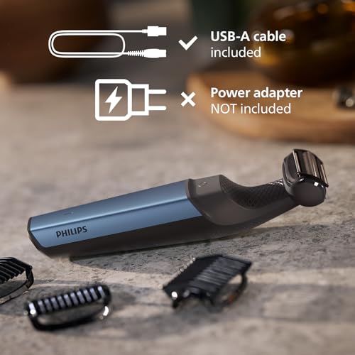 Philips Bodygroom Series 3000, Showerproof Groin and Body Trimmer, Close and Comfortable Shave, Complete Body Grooming, 60 Min. Runtime, Model BG3027/03 - 7