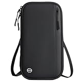 MITEGELO Cartera de Viaje para Pasaporte, Estuche para Pasaporte Familiar con Bloqueo RFID, Tejido Oxford Impermeable y...