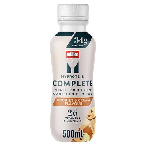 Image of Muller MyProtein Cookies & Cream High Protein Complete Meal Shake | Case of 6