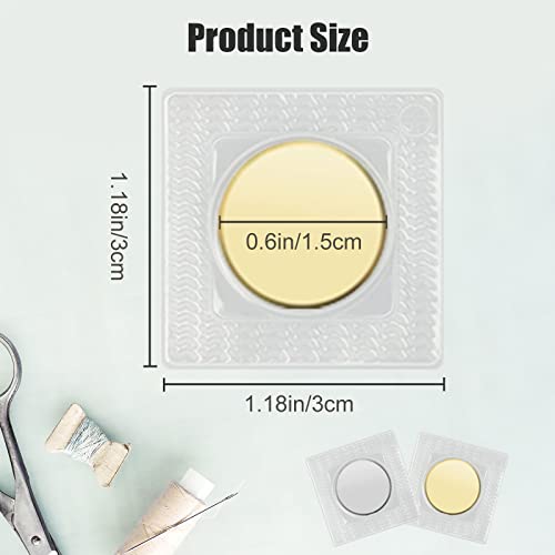 Eeekit New Hidden Sew Magnetic Snap, 20 Pairs Invisible Hidden Sew In Pvc Hidden Purse Closure Fastener Magnetic Snap Magnet Fastener For Handbag Clothing #TOP3
