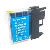 Convient aux imprimantes DCP-J125/185C/195C/J315W/145C/385C/535, compatible avec LC38/39/61/65/980/985/990/1100 for une impression stable.