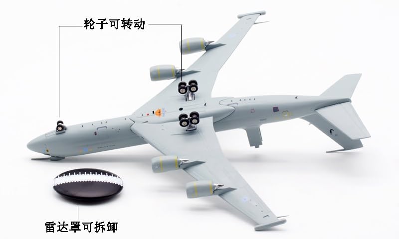 Aerei Modello su Piccola Scala 1.200 per E-3D Early Warning Modello in Lega di Aerei Die Cast Metal Collezione per Adulti Regali Display Toys Kit di Costruzione di Modelli