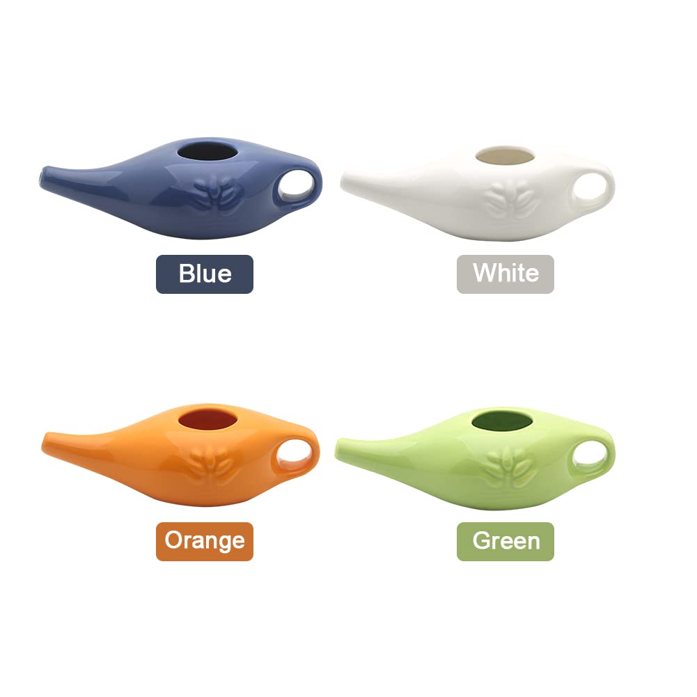 Pot Neti En Céramique 250 Ml - Pour Lavage Nasal, Soulagement Sinus, Allergies, Passe Au Lave-Vaisselle - 9