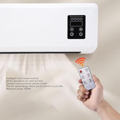 Ventless Portable Air Conditioners for Camping, 3 in 1 Fan and Heater Combo, Clothes Drying Rack Wall Mounted Air Conditioner for Bathroom Kitchen Office, Rv Air Conditioner Space Heater Combo (1SET) - Thumbnail 7