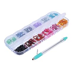 NOLITOY 2sets Point Drill Pen Kit for Nail Art Complete Random Accessories for Crafting and Decoration and Convenient for Precision Work