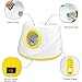 GaleKoon Automatic Ball Launcher for Dogs, Dog Ball Launcher with 6 ETPU 2.3” Balls, Adjustable Distance Thrower for Indoor & Outdoor Fetch Play, Interactive Pet Toy for Small & Medium Dogs