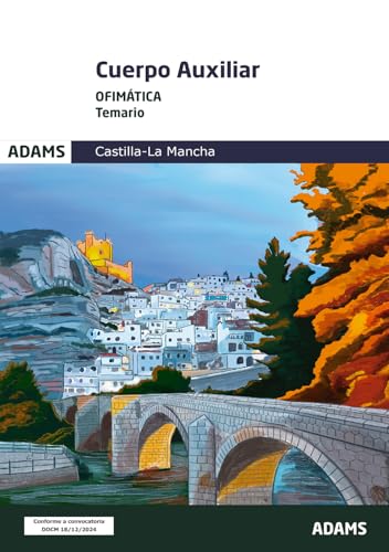Portada de Temario Ofimática Auxiliares de la Junta de Comunidades de Castilla La Mancha