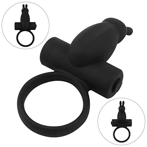 EXCEART Cockring Vibrator Draadloze Ring Konijnenoren Penis Clitoris Vibrator Ringen Speeltjes Voor Mannen Man - Image 4