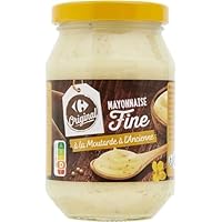 Mayonnaise fine à la moutarde à l'ancienne, idéale pour relever vos plats avec une saveur authentique. Texture onctueuse et généreuse qui se marie parfaitement avec viandes, sandwiches et salades. Pot pratique de 235g, facile à conserver et à utilise...