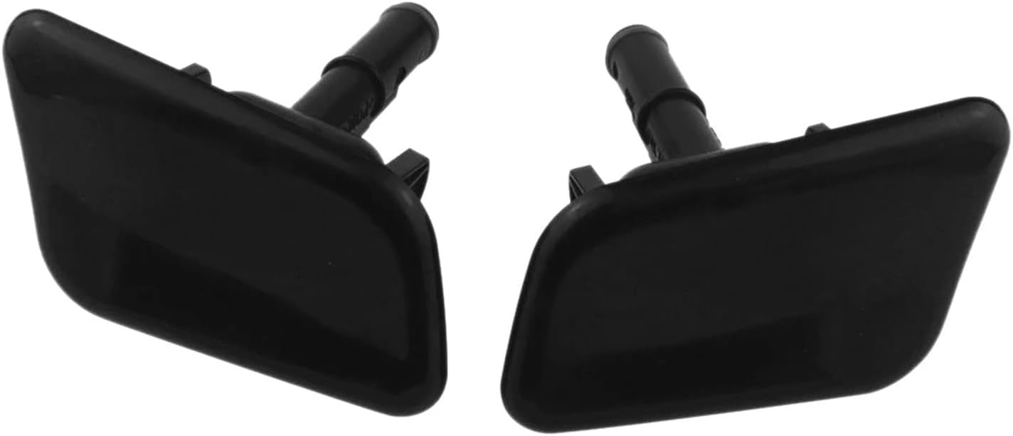 Car Front Head Light Lamp Headlight Washer Spray Nozzle Cover Cap Compatible with Hyundai Azera 2011-2014 986803V000 986903V000