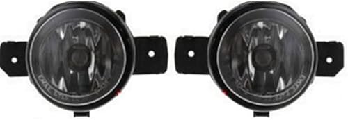 Miniatura 1 de KarParts360 Par de luces antiniebla Nissan Rogue 2008 2009 2010 lado del conductor y del pasajero con bombillas reemplaza NI2592122 NI2593122