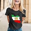 Women's Casual Short Sleeve Graphic Print T-Shirt for Daily Style Comfortable and Fashionable, grey, L #1