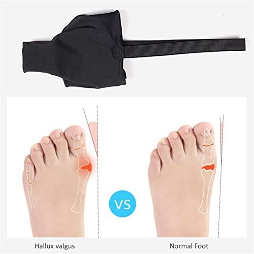 Almohadilla correctora de estiramiento con protector protector guard orthopedic negro 6