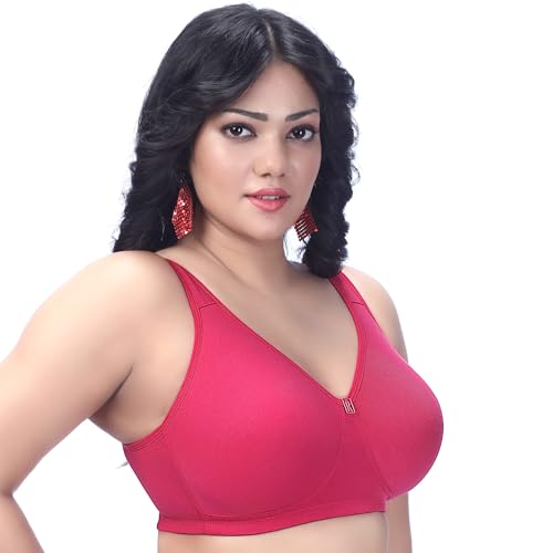 Image of TRYLO Women Full Coverage Bra, Cotton