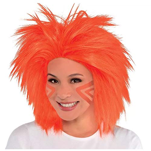 Amscan Crazy Wig Costume, One Size, Orange #TOP24