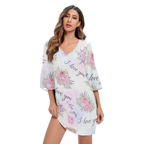 Robe A-line vintage à imprimé floral chic pour soirée élégante