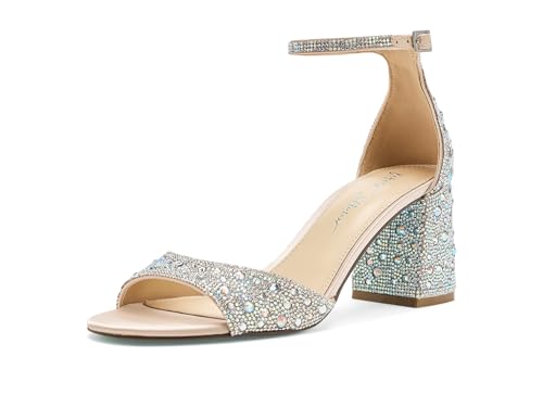 Sandales à talons Kami Betsey Johnson strass 40 fin de la douleur aux pieds