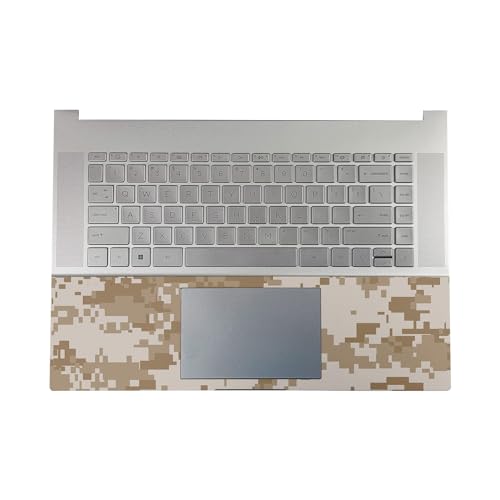 Image of Gaming Skin Compatible with HP Envy x360 16 inch (2023) - Desert Camo - Premium 3M Vinyl Protective Wrap Decal Cover - Easy to Apply | Crafted in The USA by MightySkins