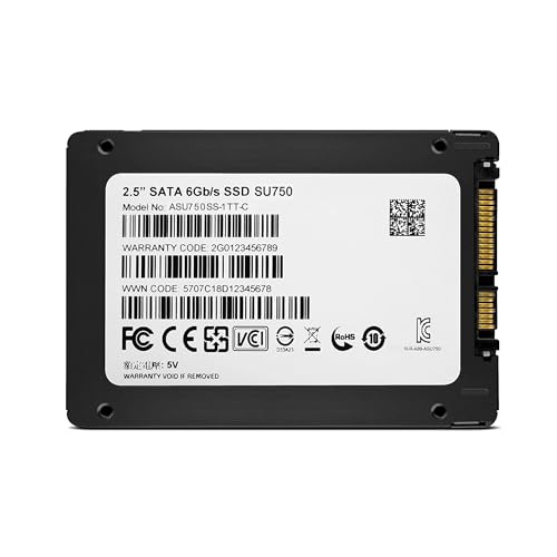 SU750 - Unità a stato solido interna da 512 GB con flash NAND 3D da 2,5", colore: Nero - Hdd - Immagine 4