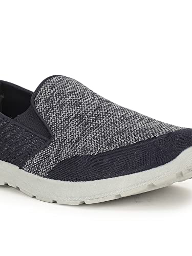 Image of Bata Men Trek Knit Sneakers, Black,