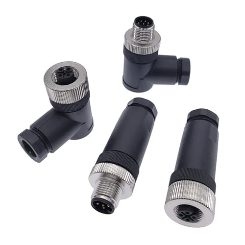 Conector de sensor M12 de 8 pines con tornillo recto PG7