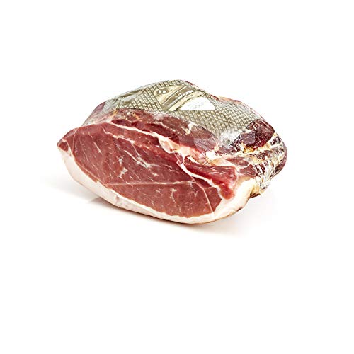 Prosciutto Crudo disossato Salumi Pasini® | Metà 2.5 kg | Pronto per affettamento | Senza Glutine e Senza Lattosio