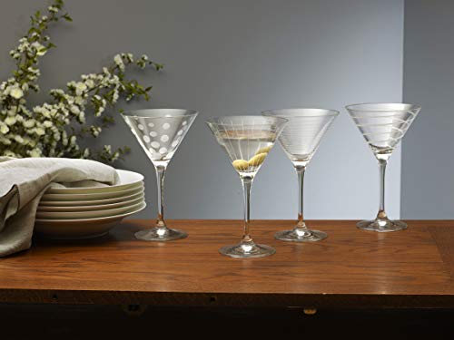 Mikasa Cheers Martini Glass, 10-Ounce, Set Of 4 #TOP4
