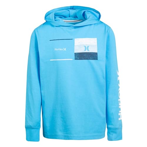 Image of Hurley boys Long Sleeve Hooded Graphic T-shirt