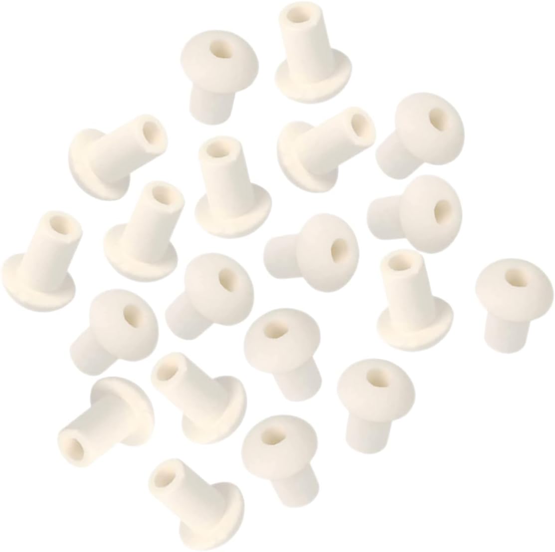 STOBAZA 150pcs Ceramic Wick Holder for Oil Lamp Oil Lamp Accessories Wick Replacements