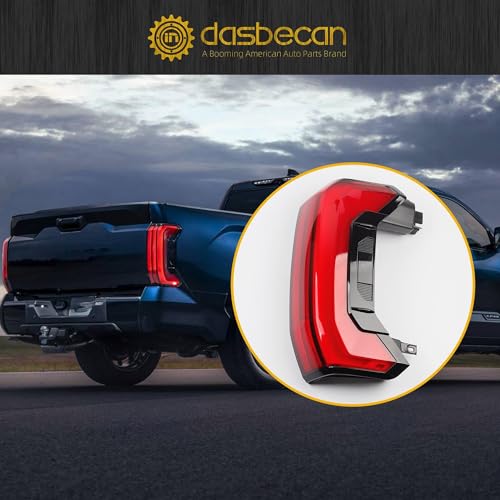 Dasbecan Tail Light Compatible with 2022 2023 2024 2025 Toyota Tundra 3Pin by Dasbecan - Used condition - Image 7