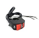 E-Bro Motorcycle ATV Bike Handlebar Kill Stop Switch ON OFF Button Bullet Connector