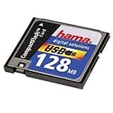 Dispositivo y borrar Hama Compact Flash 128MB Tarjeta de Memoria con USB Integrado-conexión