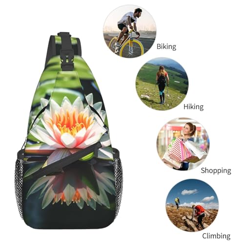 Bolso cruzado tipo bandolera para trekking y viaje miniatura 6