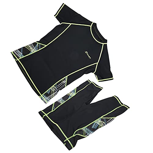 Roupa de Mergulho Masculina de Manga Curta, Roupa de Mergulho Masculina de Manga Curta para Mergulho