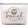 Travel Gifts for Women: Cosmetic Bag - Best for International Travelers & Weekend Trips