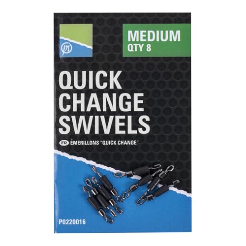 Preston Quick Change Swivels: Medium