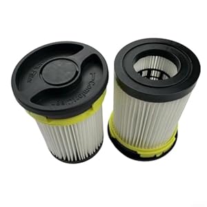 Feinstaubfilter Ersatzfilter passend für Miele HX1 für Facelift HX2 HX2 Pro schnurlosen Staubsauger, ersetzt HX-FSF2 HX-FSF-2 (2er-Pack)